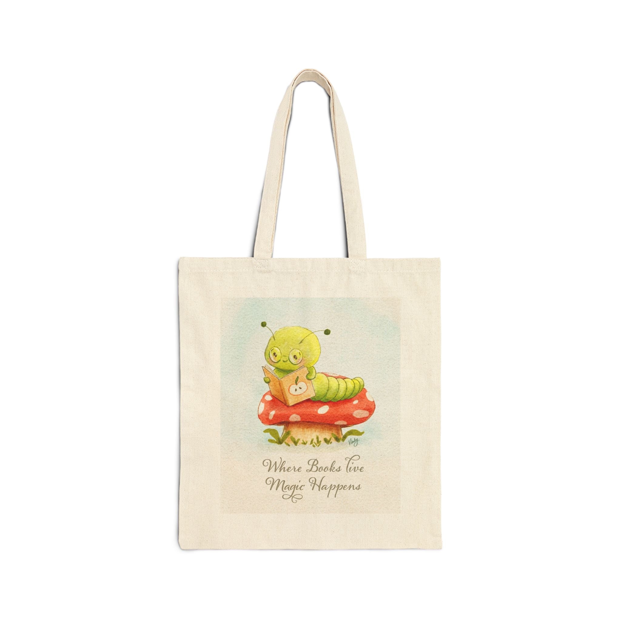 Bookworm Tote Bag