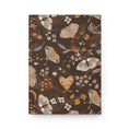 Load image into Gallery viewer, Vintage Moths Autumn Garden Hardcover Journal
