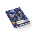 Load image into Gallery viewer, Moonlit Moth Garden Pattern personalized journal
