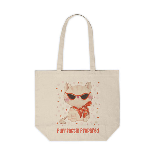 Cat reusable tote bag