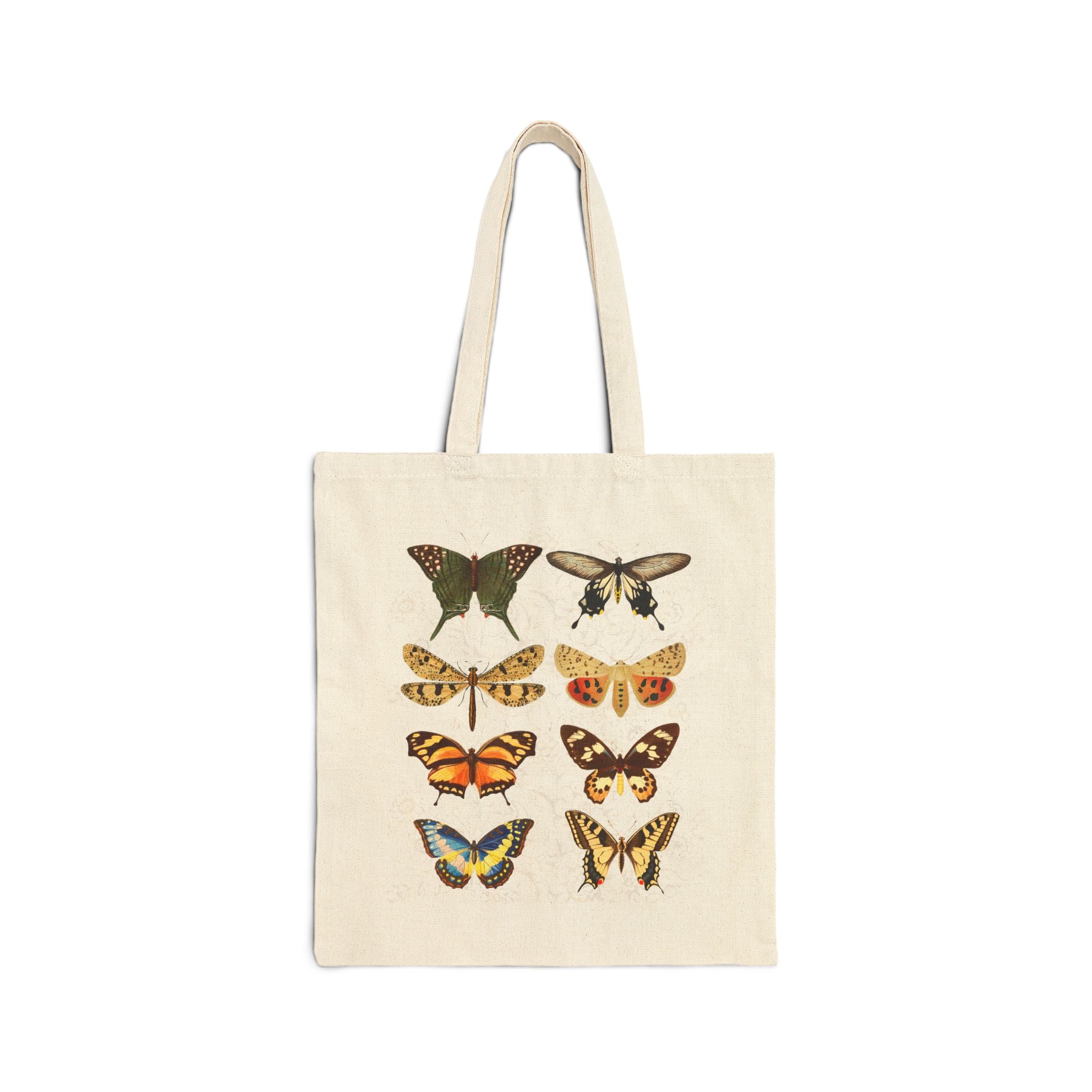 Vintage Butterflies Canvas tote bag