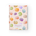 Load image into Gallery viewer, Watercolor Macarons Personalized Blank Hard Cover Journal
