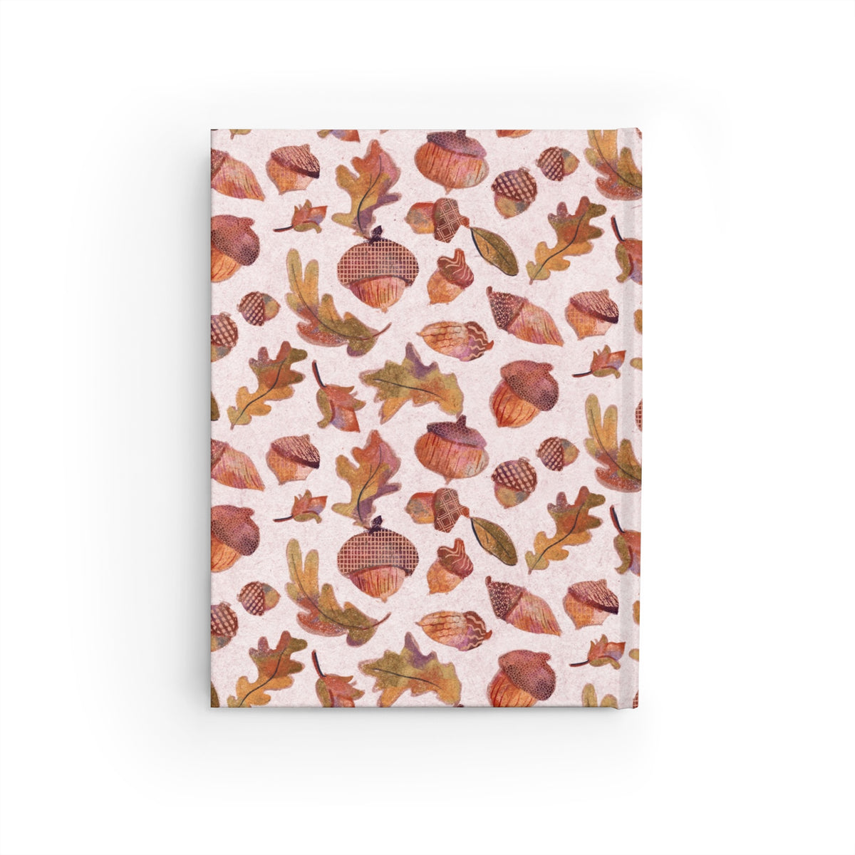 Rustic Autumn Acorn Personalized Journal Sketchbook