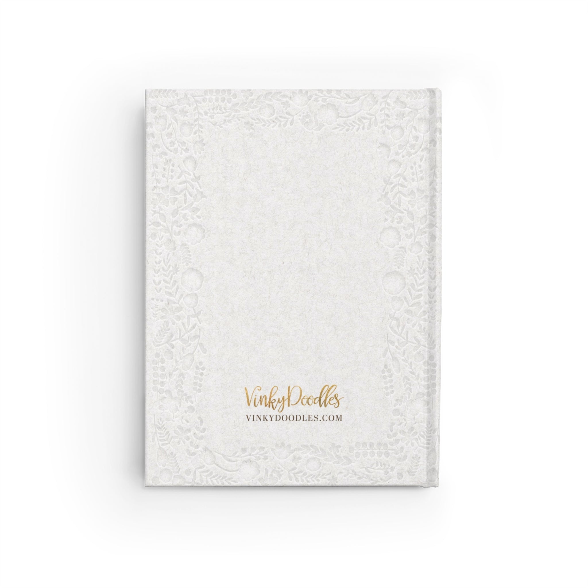 Monogram journal with custom name