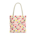 Load image into Gallery viewer, Strawberry and Mint Lemonade tote bag
