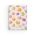 Load image into Gallery viewer, Watercolor Macarons Personalized Blank Hard Cover Journal
