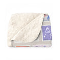 Load image into Gallery viewer, Vintage Moth Stamps Pastel Pattern Sherpa Fleece Blanket
