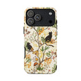 Load image into Gallery viewer, Cat and Raven Spooky Autumn Woods Pattern Phone Case
