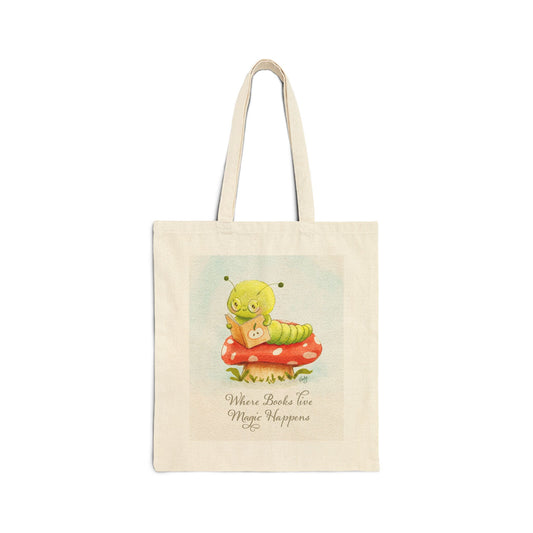 Bookworm Tote Bag