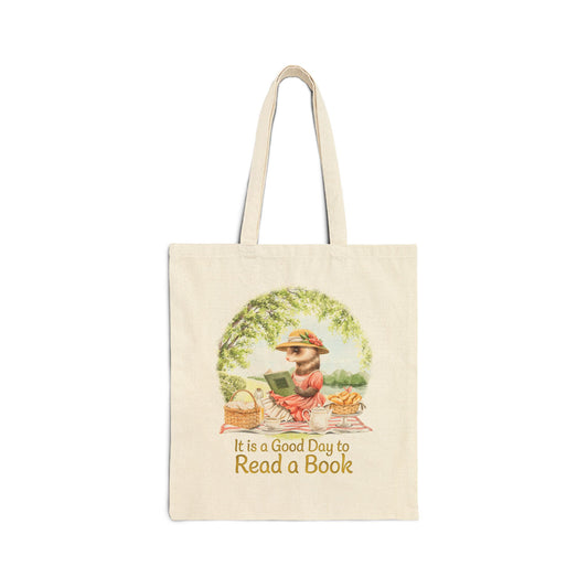Good Day to Read a Book Tote Bag