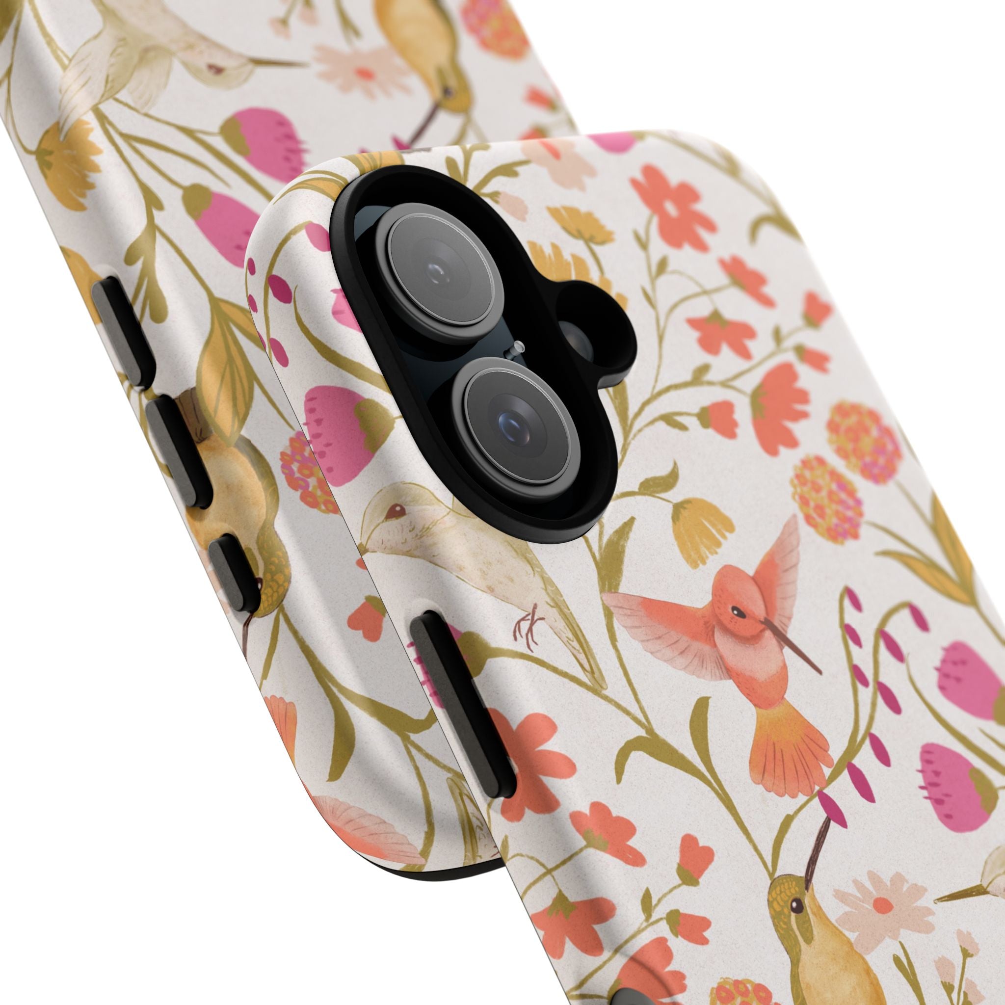 Phone Case - Hummingbird Dream Garden Floral Tough Case