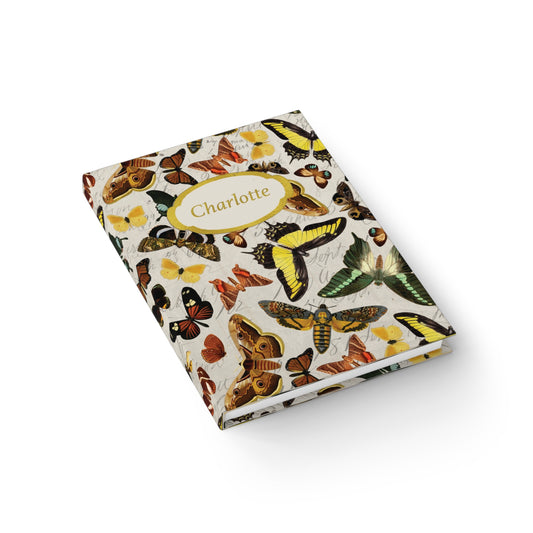 Vintage Moths and Butterflies Journal