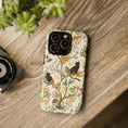 Load image into Gallery viewer, Cat and Raven Spooky Autumn Woods Pattern Phone Case
