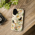 Load image into Gallery viewer, Cat and Raven Spooky Autumn Woods Pattern Phone Case

