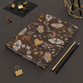 Load image into Gallery viewer, Vintage Moths Autumn Garden Hardcover Journal
