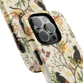 Load image into Gallery viewer, Cat and Raven Spooky Autumn Woods Pattern Phone Case
