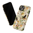 Load image into Gallery viewer, Cat and Raven Spooky Autumn Woods Pattern Phone Case
