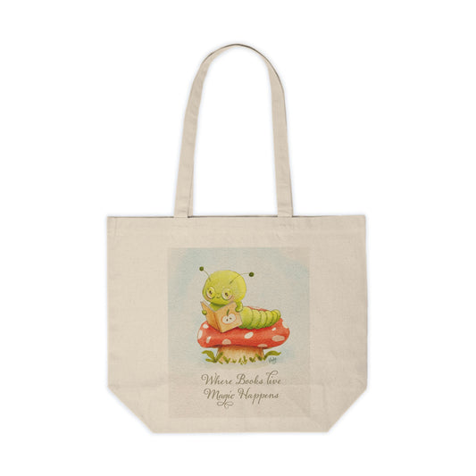 Bookworm tote bag