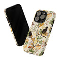 Load image into Gallery viewer, Cat and Raven Spooky Autumn Woods Pattern Phone Case

