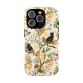 Load image into Gallery viewer, Cat and Raven Spooky Autumn Woods Pattern Phone Case
