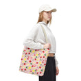 Load image into Gallery viewer, Strawberry and Mint Lemonade tote bag
