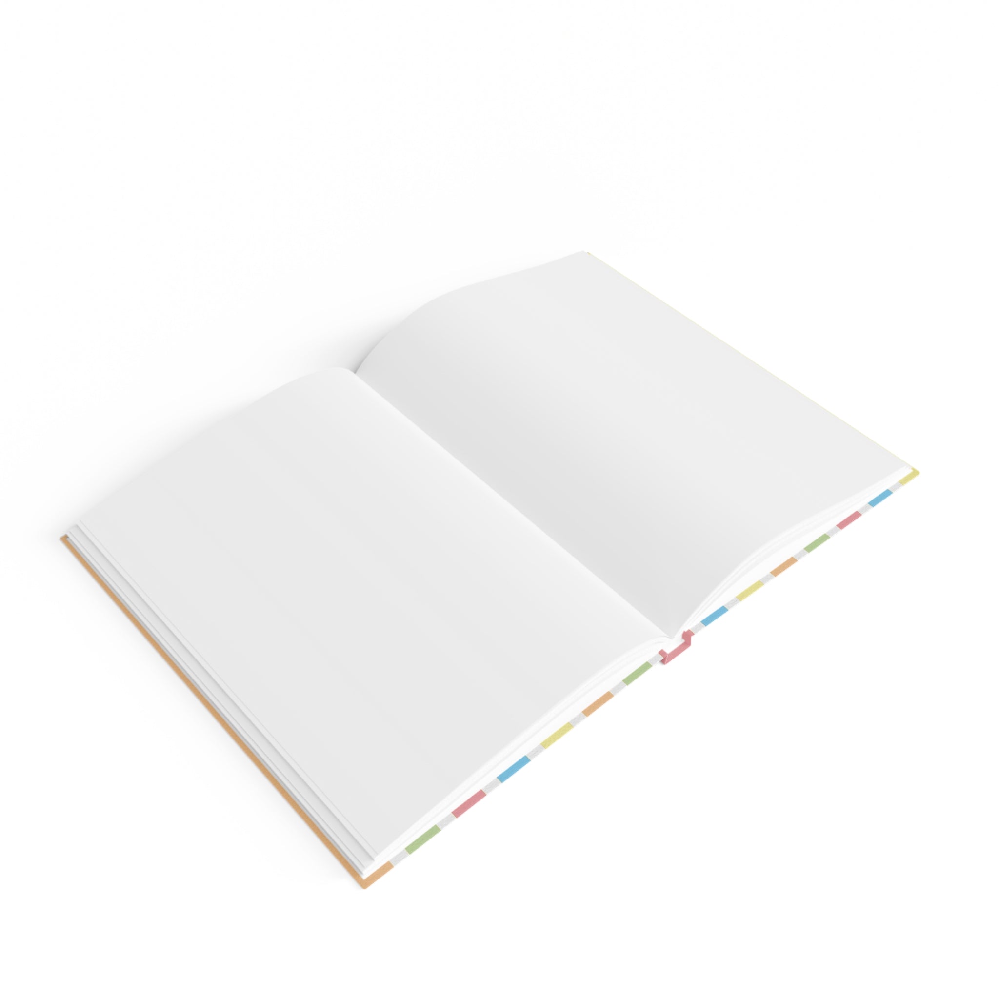 Personalized Journal - Pastel Stripe Monogram Design
