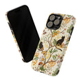 Load image into Gallery viewer, Cat and Raven Spooky Autumn Woods Pattern Phone Case
