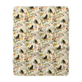 Load image into Gallery viewer, Cat in Autumn Woods Sherpa Fleece Blanket
