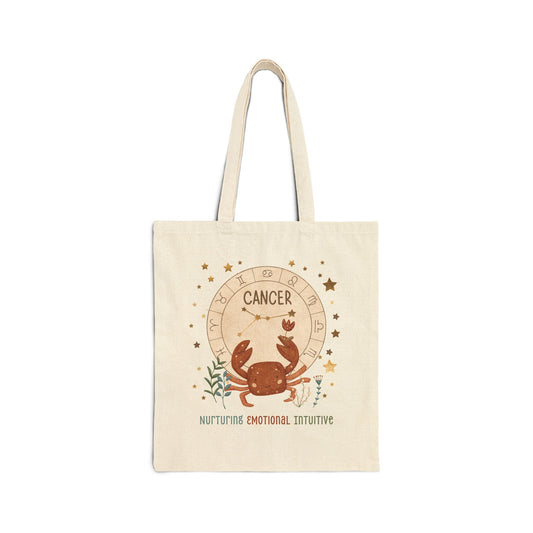 Cancer Zodiac Tote Bag