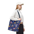 Load image into Gallery viewer, Moths Midnight Garden Tote Bag
