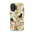Load image into Gallery viewer, Cat and Raven Spooky Autumn Woods Pattern Phone Case
