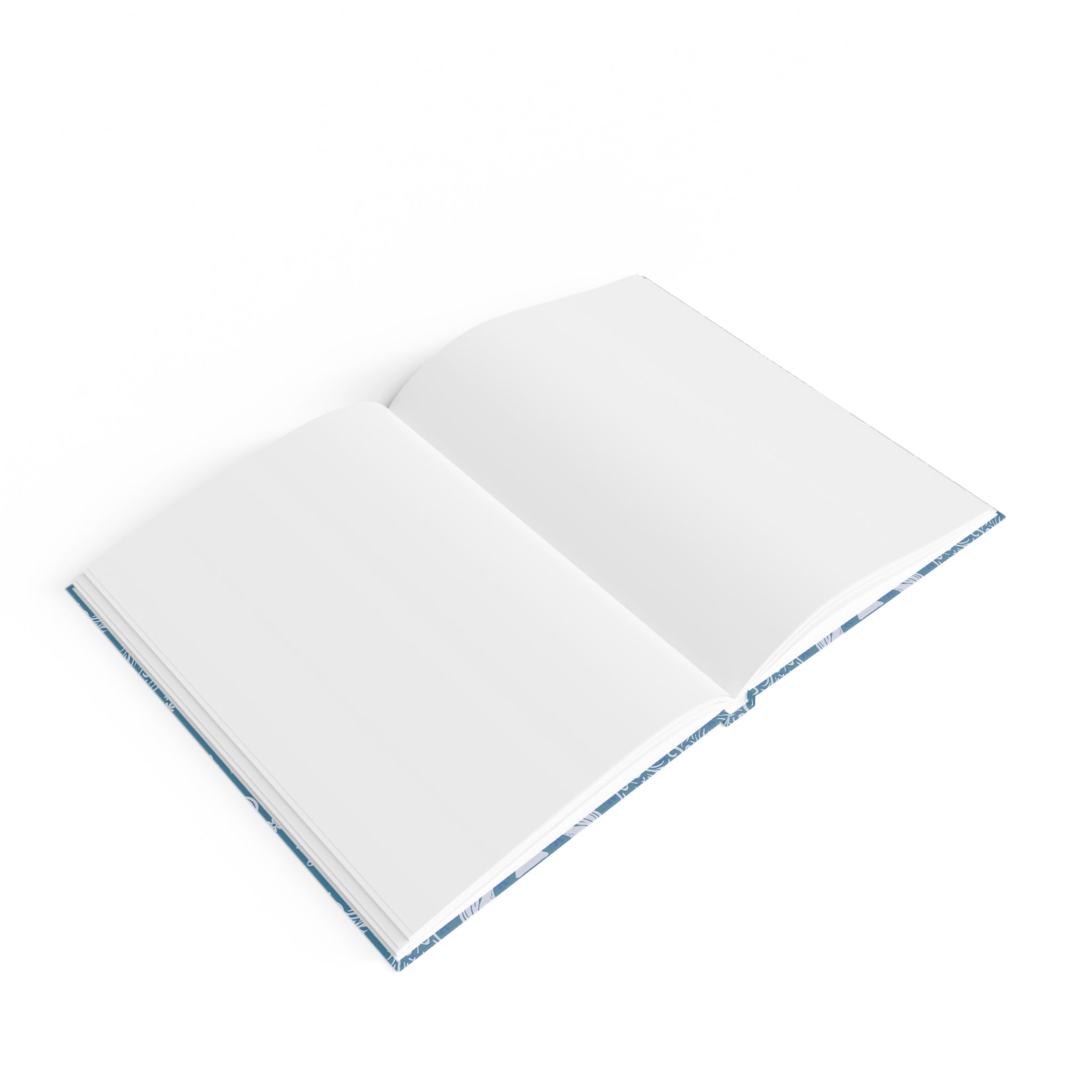 Peacock Garden Personalized Journal Blue