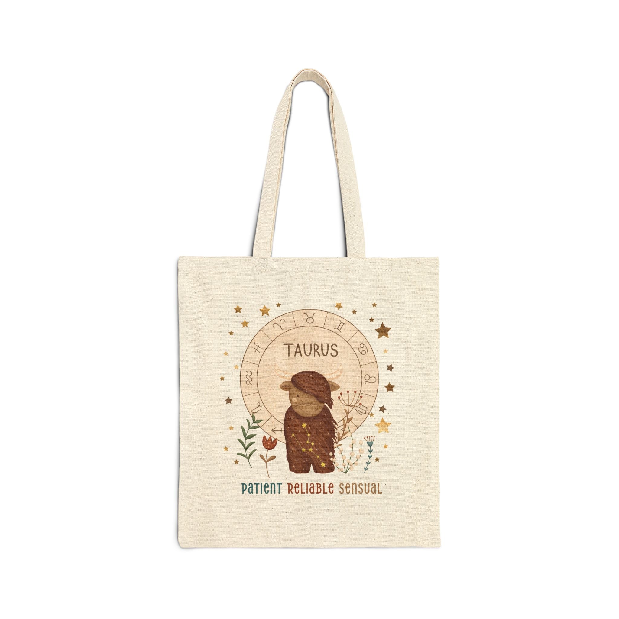 Taurus Zodiac Tote Bag