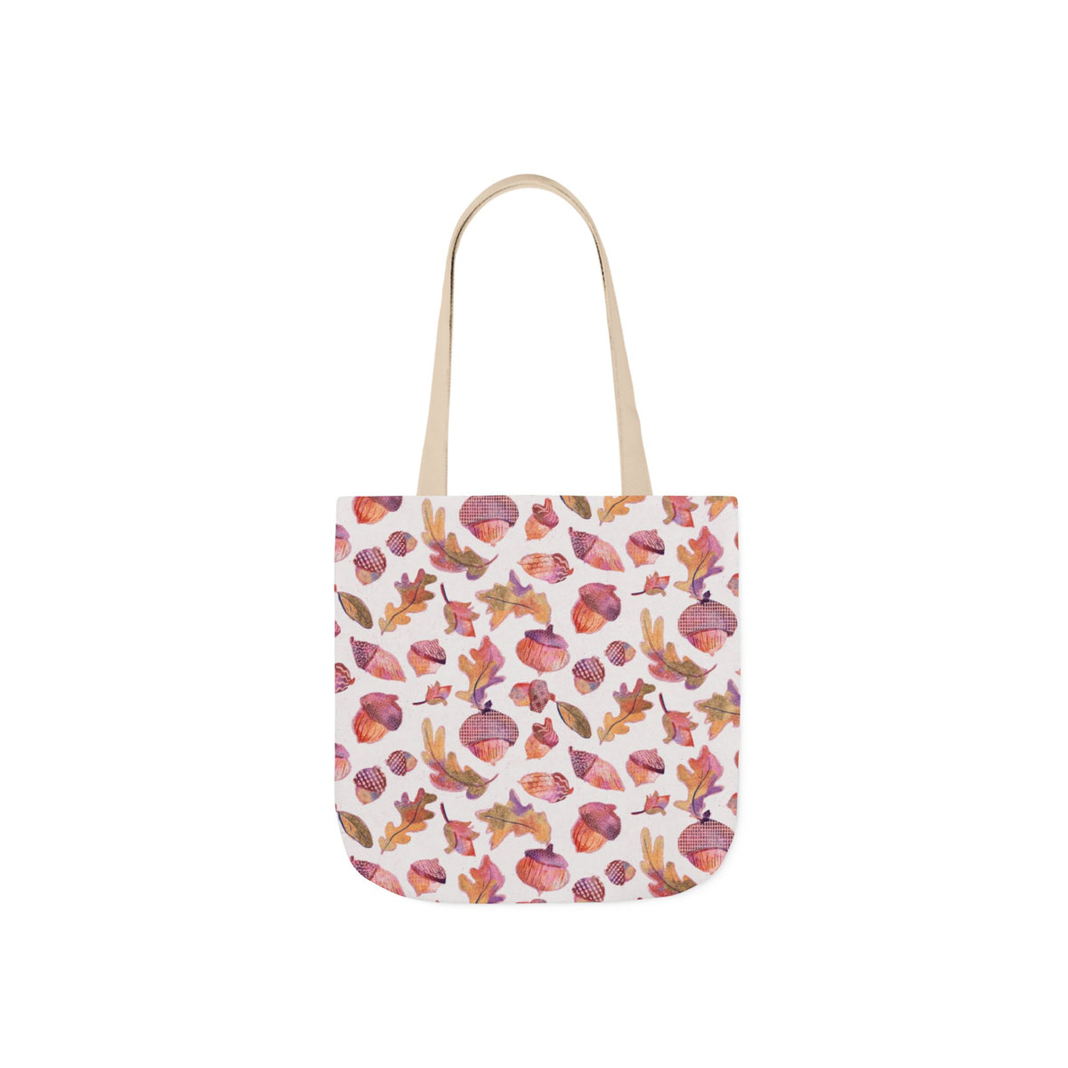 Rustic pastel acorns Autumn theme  tote