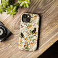 Load image into Gallery viewer, Cat and Raven Spooky Autumn Woods Pattern Phone Case
