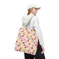 Load image into Gallery viewer, Strawberry and Mint Lemonade tote bag
