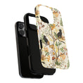 Load image into Gallery viewer, Cat and Raven Spooky Autumn Woods Pattern Phone Case
