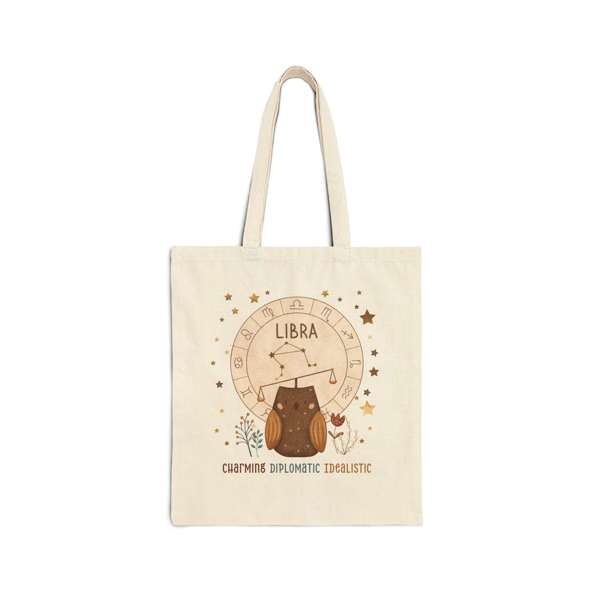 Libra Zodiac Tote Bag