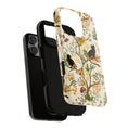 Load image into Gallery viewer, Cat and Raven Spooky Autumn Woods Pattern Phone Case
