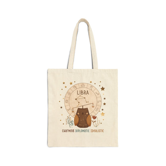 Libra Zodiac Tote Bag