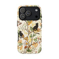 Load image into Gallery viewer, Cat and Raven Spooky Autumn Woods Pattern Phone Case

