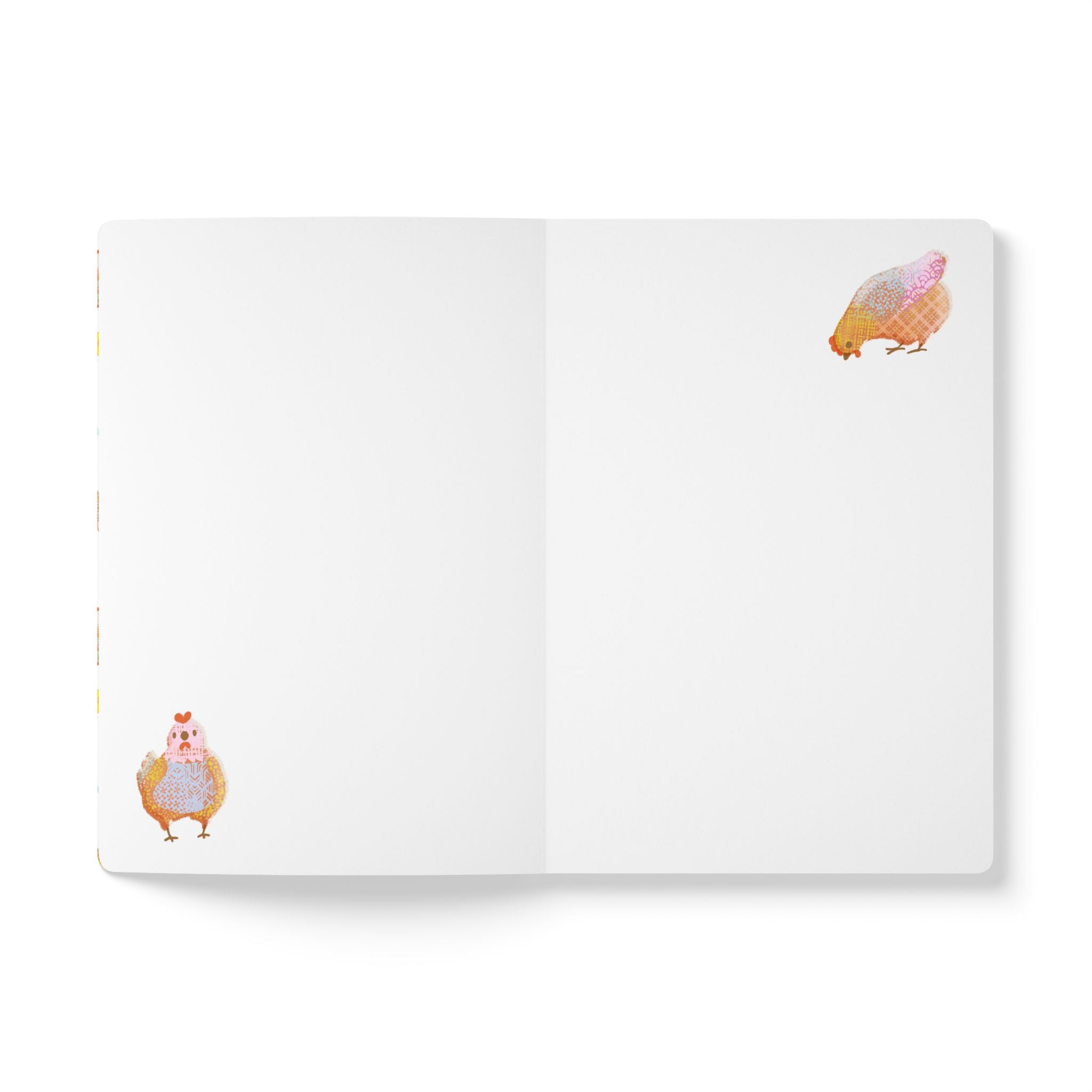 Cute Country Chickens and Chicks - Soft Cover Journal