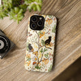 Load image into Gallery viewer, Cat and Raven Spooky Autumn Woods Pattern Phone Case
