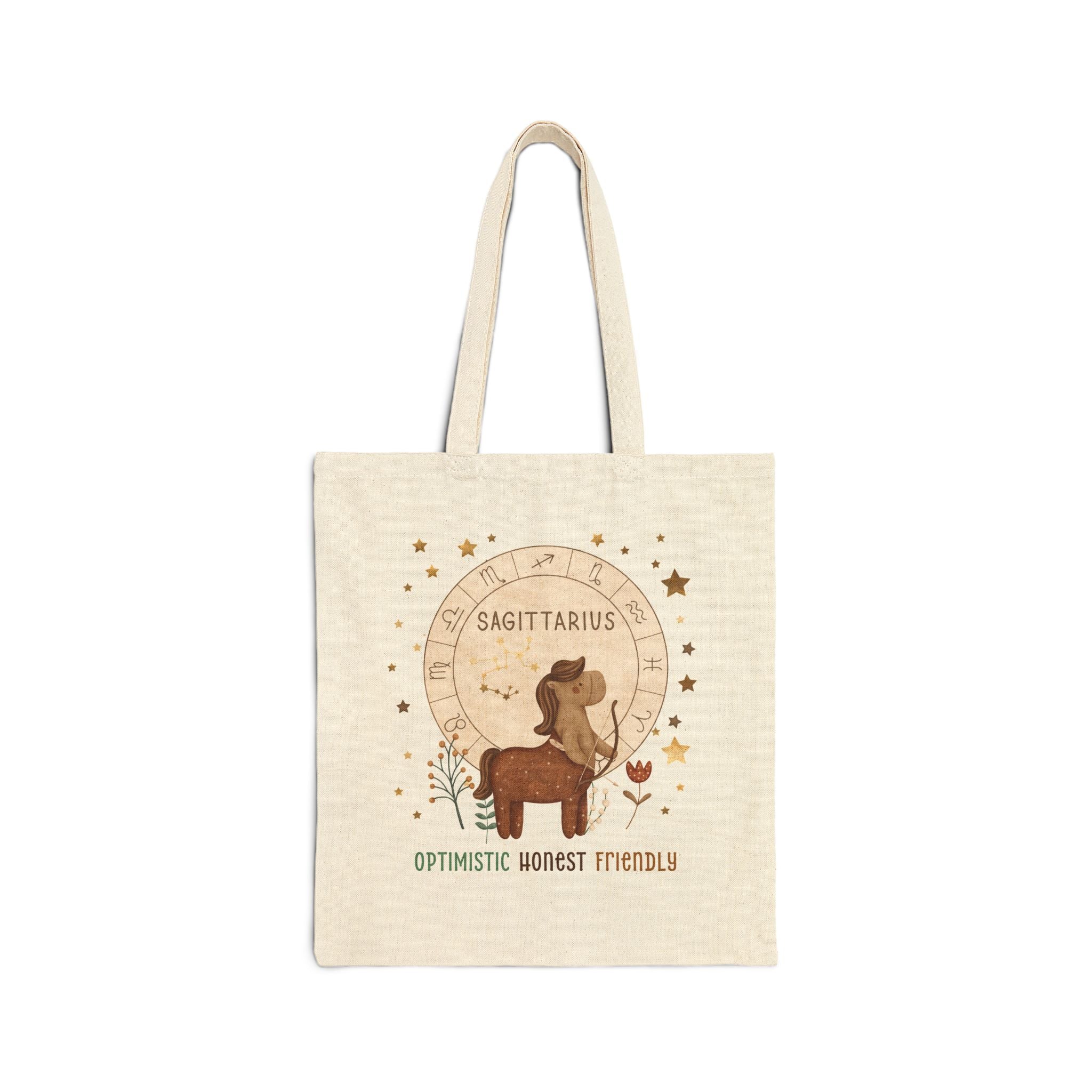 Sagittarius Zodiac Tote Bag