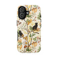Load image into Gallery viewer, Cat and Raven Spooky Autumn Woods Pattern Phone Case
