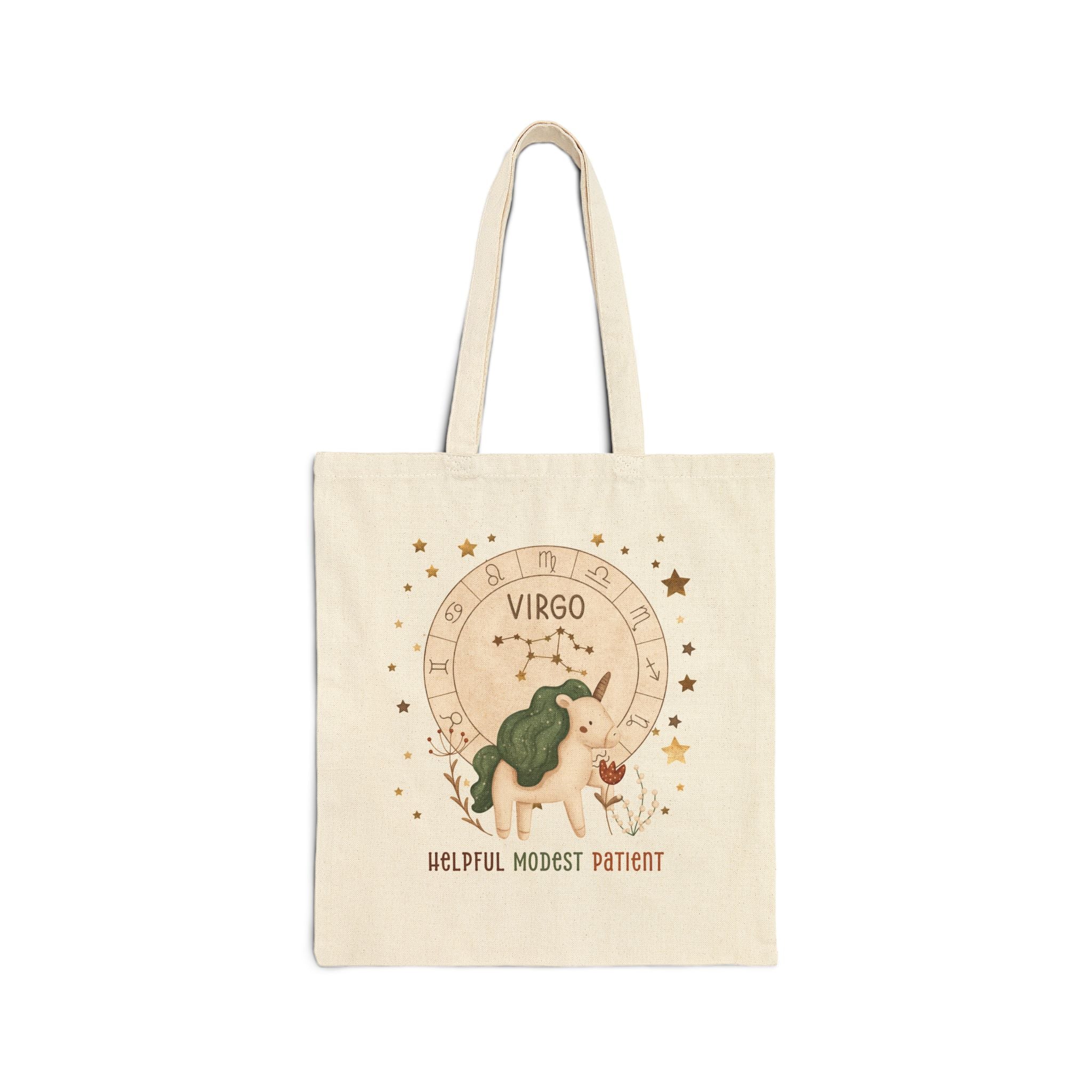 Virgo Zodiac Tote Bag