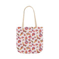 Load image into Gallery viewer, Rustic pastel acorns Autumn theme  tote
