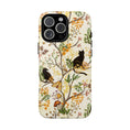 Load image into Gallery viewer, Cat and Raven Spooky Autumn Woods Pattern Phone Case
