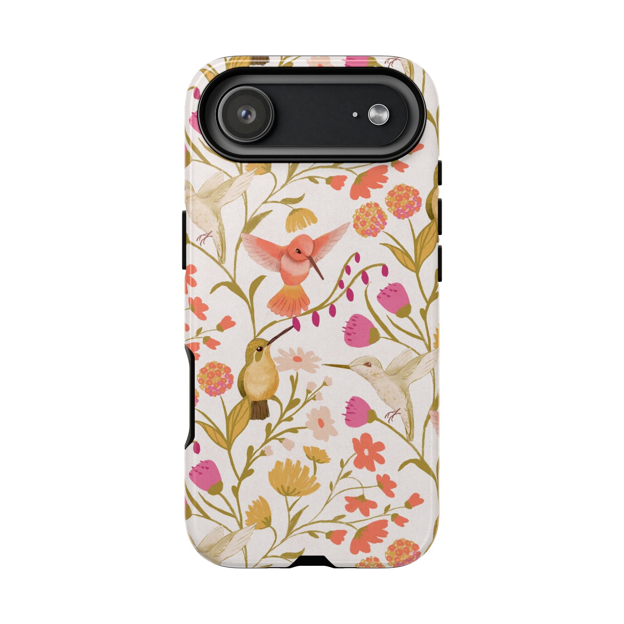 Phone Case - Hummingbird Dream Garden Floral Tough Case