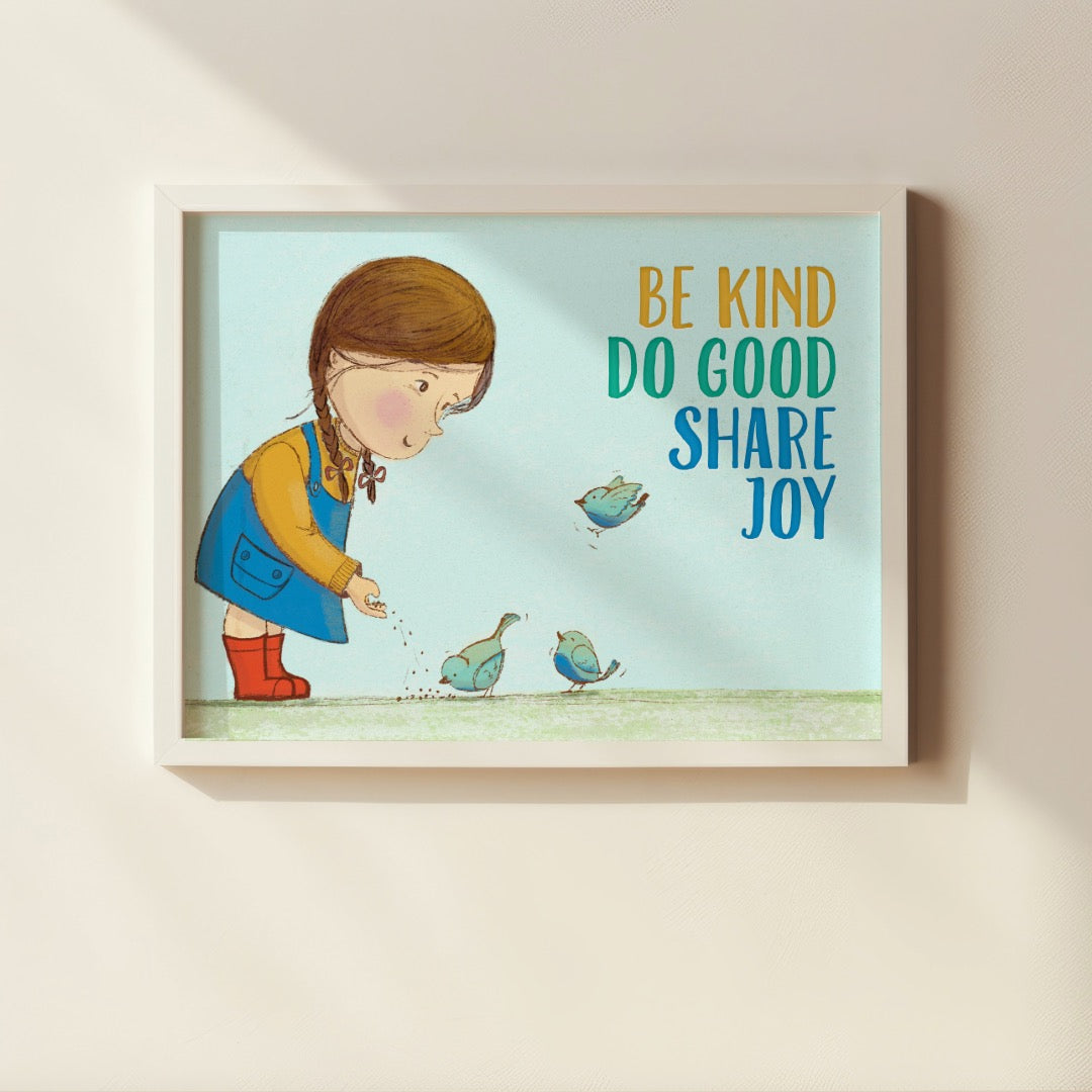 Be Kind Do Good Wall Art